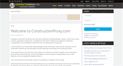Desktop Screenshot of constructionproxy.com